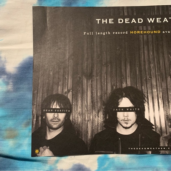 The Dead Weather Horehounds 11x16 Promotional Poster Third Man Records 2009 🎸🤘 - Picture 7 of 13